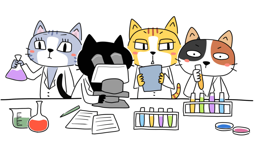 研究者・猫